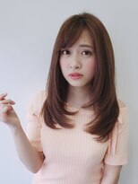 30、40代上品ツヤストレートヘア