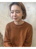 抜け感ボブ