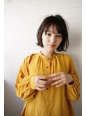 <sungooseTOKYO>＃マロンベージュAラインボブ