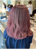【Lond robin】河野まい　ラベンダーピンク/デジタルパーマ