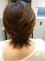 アグ ヘアー ジュエン 三島駅前店(Agu hair juen) ウルフレイヤースタイル軽さを出しつつまとまり欲しい人向け