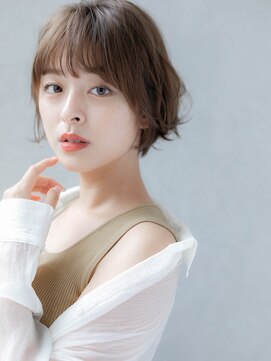 ローレン(LOREN) ＊LOREN自由が丘＊抜け感ニュアンスパーマ/小顔/ショートボブ