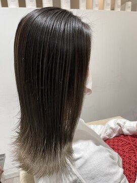 ブティック(boutique) 「お客様施術後フォト」エアタッチ  グレーベージュ