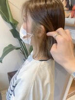 ロンド ブランシュ 錦糸町北口(Lond blanche) 【畠中ケント】イヤリングカラーショコラベージュ