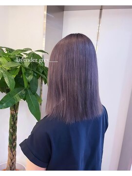 コティバイブローチ 名古屋(koti BY broocH) lavender grey
