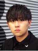 爽やかツーブロック ナチュラルな束感 マッシュ ショート 3