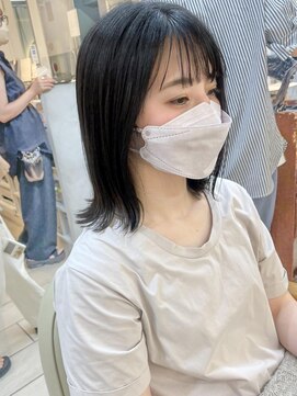 テトラ バイ ネオリーブ 横浜西口店(tetra by neolive) 暗髪でも垢抜け切りっぱなしボブ