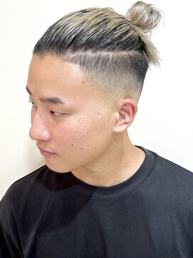 ベーア メロー(Bar mellow) 【ハイトーンベージュ】スキンフェードマンバン