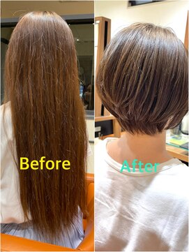 ネオリーブエム(Neolive em;) バッサリ大人かわいいショートボブ☆