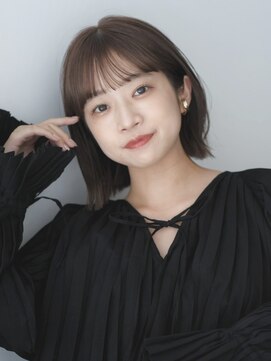 ガーデン タチカワ(garden tachikawa) ボブ×シースルーバング×フレンチガーリー