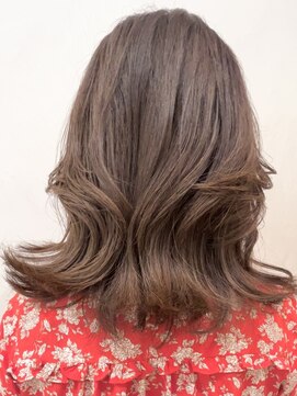 ネックス 表参道本店(nex) 【nex 表参道】白髪ぼかし ハイライト 大人くびれヘア齋藤