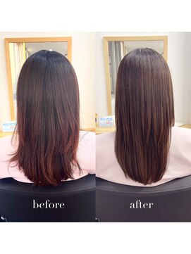 リアン 四条大宮店(Lien) 『髪質改善』ストレートエステ（縮毛矯正）（リタッチ可）