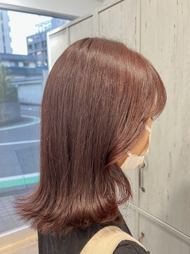 シュシュバイジャガラ 千葉駅北口店(chou chou byJAGARA) ピンクブラウン【chouchou千葉・千葉駅】