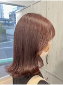 ピンクブラウン【chouchou千葉・千葉駅】