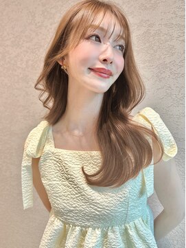 ロンド アンブル 四条烏丸(Lond ambre) くびれヘアとシアーベージュが繰り出す今っぽヘア