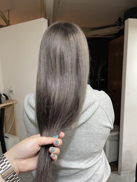 ラフ 難波店(LAFF) #黒髪#ボブルフ#ネビージュ#小顔#ワンレン