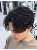 カルマパーマ/アッシュブラック/ダークアッシュ/ベリーショート