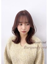 ジーナ サンシャイン通り池袋(Zina)&nbsp;バーガンディレッド×くびれミディ【Zina kana】