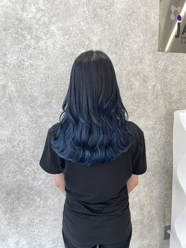 ジャップ(Jap) バレイヤージュ青