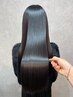 《髪質改善》カット+ナチュラル縮毛矯正￥18150→￥16000