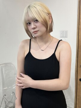 リヴ ウメダ(LIV umeda) ブロンド×ブラウン/ブリーチ/ダブルカラー【梅田】