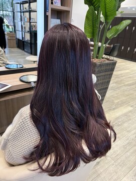 ディーボーイ 健軍店(D-BOY) パープルカラー/ロングヘア/ピンクパープル