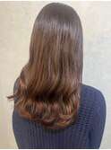 上品でしなやかにゆらめくパーマ×髪質改善ケア冬カラー#3