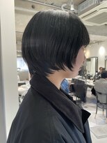 フィルムス 表参道(FILMS)&nbsp;ココアベージュ/黒髪/クラゲヘアー/オリーブグレー/ボブ/表参道