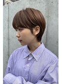 大人可愛い20代30代40代50代ウルフレイヤーボブ丸みショートボブ