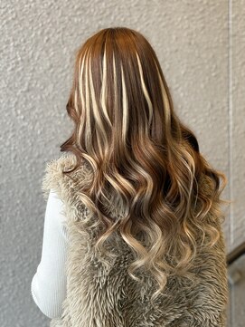 ディーアール(DR) プルエクステ　バレイヤージュ