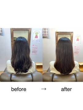 アミエ(ami e) 髪質改善カット・髪質改善・縮毛矯正・白髪染め・白髪ぼかし