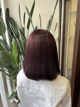 アン ブリーチ(UN BLEACH) レッドブラウン♪