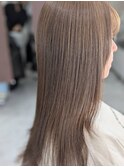 ルフレカラーを使った王道ベージュカラー