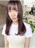 大人ガーリーな透け感ラベンダー（アディクシーカラー）