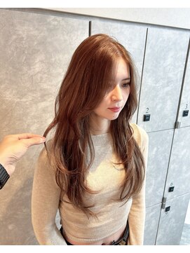 ガルボヘアー 心斎橋店(garbohair) 心斎橋プルエクステレイヤーカット韓国大人巻き