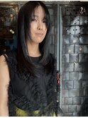 【40代オススメ顔周りレイヤー】カット + エイジングSPA