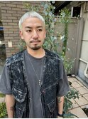 メンズ　ダブルカラーショート