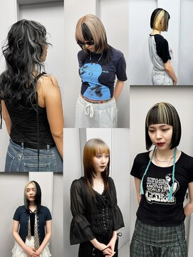 ヴァーディ オモテサンドウ(Vardy omotesando) design/デザインカラー インナーカラー ポイントブリーチ