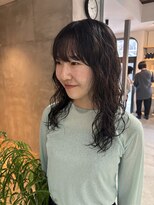 ヒントステーション(HINTSTATION) 〈浅草 半個室〉ロングレイヤーパーマ