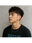 メンズ刈り上げナチュラルショート　20代 30代 40代 50代 60代