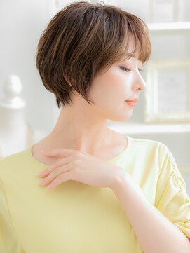 モッズヘア 越谷(mod's hair) 小顔コンパクトショートハイレイヤーカットc7越谷20代30代40代