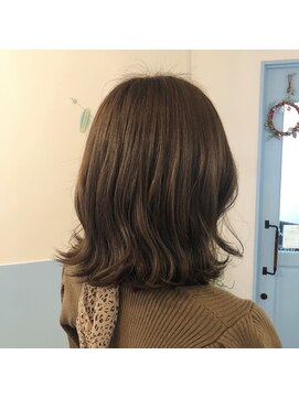 フリックフラック 西台店(Flic Flac) ブリーチなしオリーブベージュ