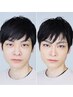 眉カット無料【メンズメイク】ライブ・ステージ・撮影・デート ￥6,600