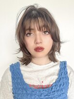 ファナ(fha-na)&nbsp;大人可愛い　ふんわり外ハネボブ　ミディアムレイヤー
