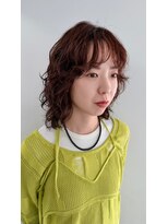 ブッシュ ユメリア徳重店(BUSH) 【副店長 一木】ミディアムレイヤーパーマ