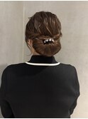 シニヨンアレンジ