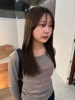 ヒンク 大阪 野田(the hinc)&nbsp;ブリーチ無しダブルカラーでhazel beige