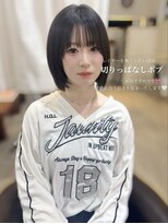 ソワン ドゥ ブレス エルネ 立花店(soin de brace elne)&nbsp;切りっぱなしボブ