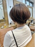 大人ショートボブ