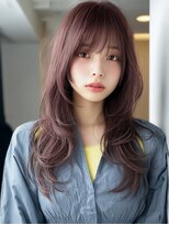 レア 新越谷(LEA) 柔らかくびれレイヤー × ピンクブラウン
